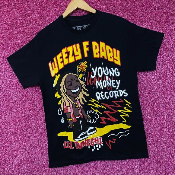 Lil Wayne Real G's Weezy F Baby Young Money Records T-Shirt Medium - Picture 3 of 5